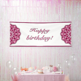 Mandala in pink spandoek