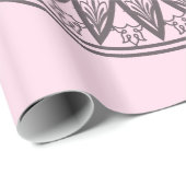 Mandala in roze cadeaupapier (Rol Hoek)