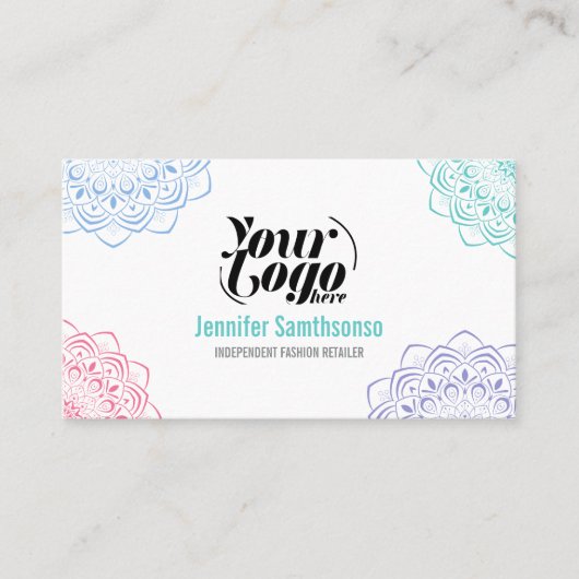 Mandala Independent Fashion Retailer Visitekaartje (Voorkant)