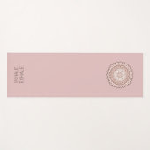 Mandala inhale exhale yoga mat (Voorkant (horizontaal))