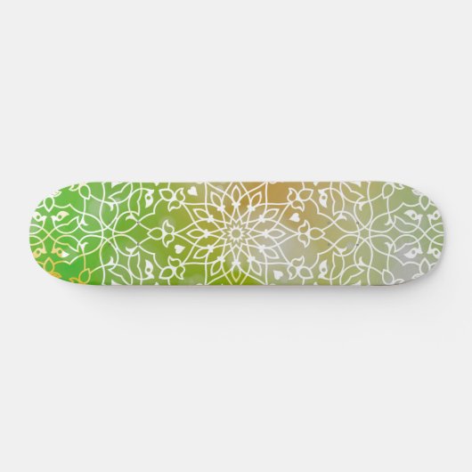 Mandala Inspiration 11 Persoonlijk Skateboard (Horizontaal)
