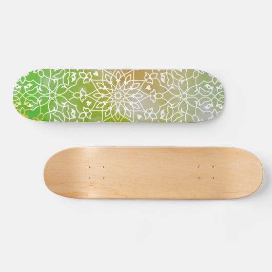 Mandala Inspiration 11 Persoonlijk Skateboard (Horizontaal)
