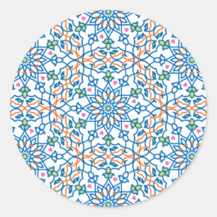 Mandala Inspiration 3 Ronde Sticker