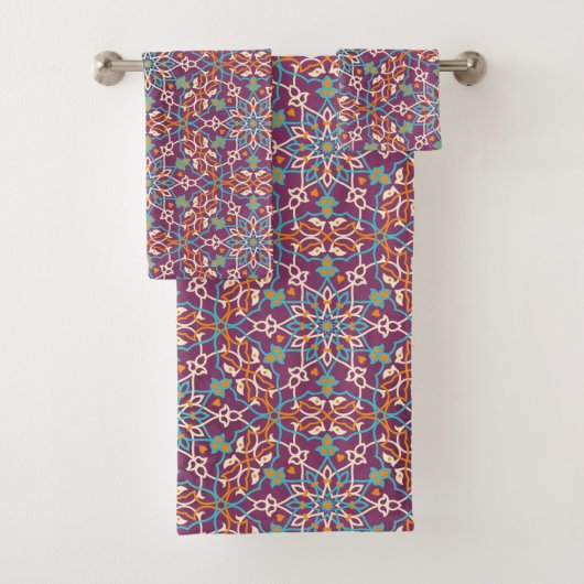 Mandala Inspiration 5 Bad Handdoek (Insitu)