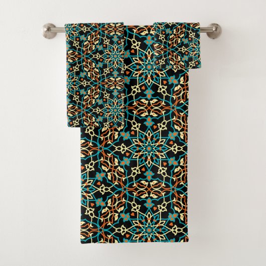 Mandala Inspiration 6 Bad Handdoek (Insitu)