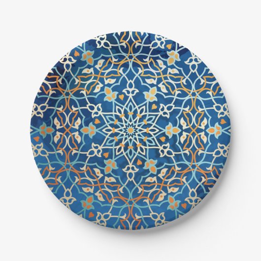 Mandala Inspiration Papieren Bordje (Voorkant)