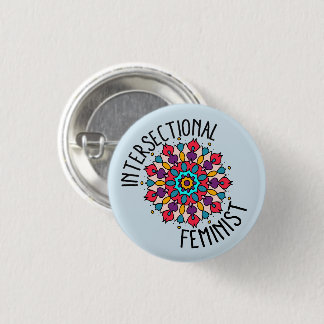 Mandala Intersectionele Feministische Button
