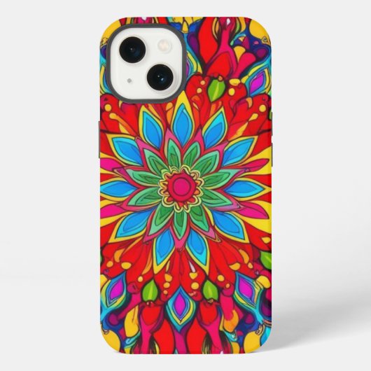Mandala iPhone Hoesje (Achterkant)