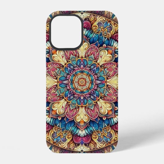 Mandala iPhone Hoesje (Achterkant)