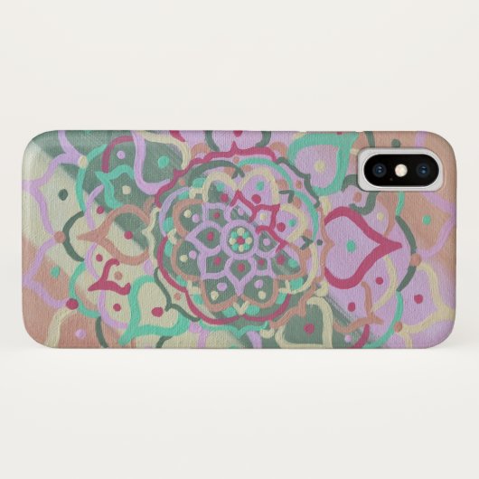 Mandala iPhone X Hoesje (Achterkant (horizontaal))