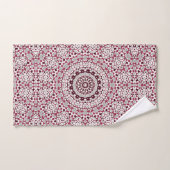 Mandala is gebarieerd. bad handdoek (Handdoek)