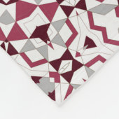 Mandala is gebarieerd. fleece deken (Hoek)