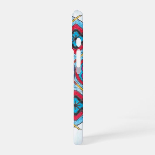 Mandala Japan iPhone 16 Hoesje (Linkerkant)