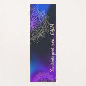 Mandala - Je Creëer Uw eigen kalme Holografisch Yogamat (Voorkant)