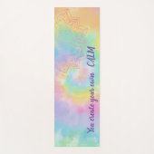 Mandala - Je Creëer Uw Eigen Kalme Regenboog Tie D Yogamat (Voorkant)
