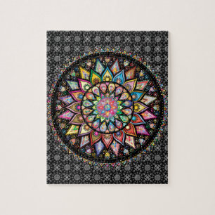 Mandala Jigzaag Puzzle Legpuzzel