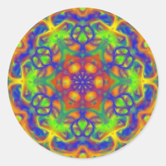 Mandala Joy Ronde Sticker