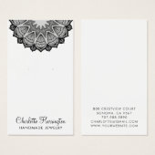 Mandala Kaart voor juwelier (Voorkant /achterkant)