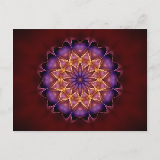 Mandala Kalakupua 1 Briefkaart (Voorkant)