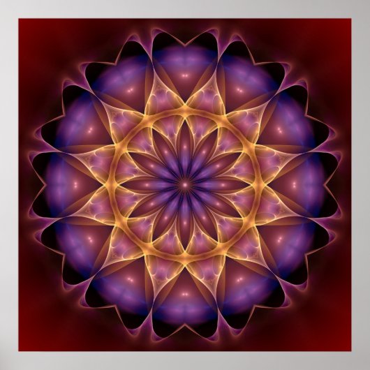 Mandala Kalakupua 1 Poster (Voorkant)