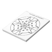 Mandala Kaleidoscope Katten Kleurende Notitieblokk Notitieblok (Linkerzijde)