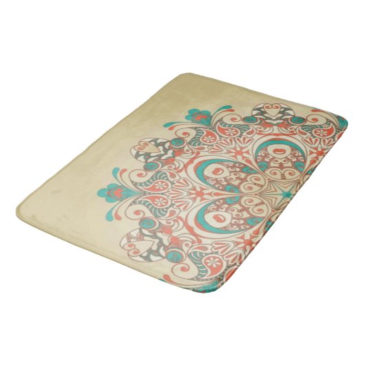 Mandala Kaleidoscope Mosaiic - Bathmat Badmat (Gekanteld)