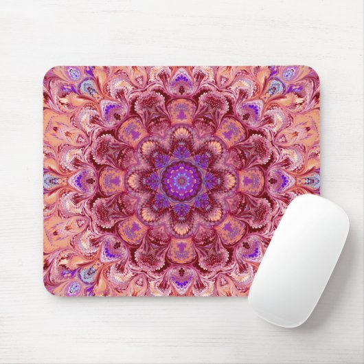 Mandala Kaleidoscope Mousepad Muismat (Met muis)