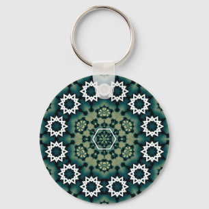 Mandala kaleidoscope sleutelhanger