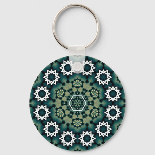 Mandala kaleidoscope sleutelhanger (Voorkant)