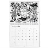 Mandala kalender 2017 (Feb 2027)