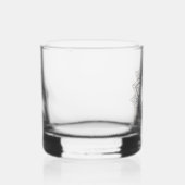 Mandala Kant Bruiloft Neutraal ID478 Whisky Glas (Rechts)