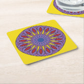 Mandala Kartonnen Onderzetters (Schuin)