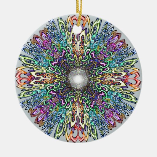 Mandala Keramisch Ornament (Voorkant)