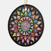 Mandala Keramisch Ornament (Links)