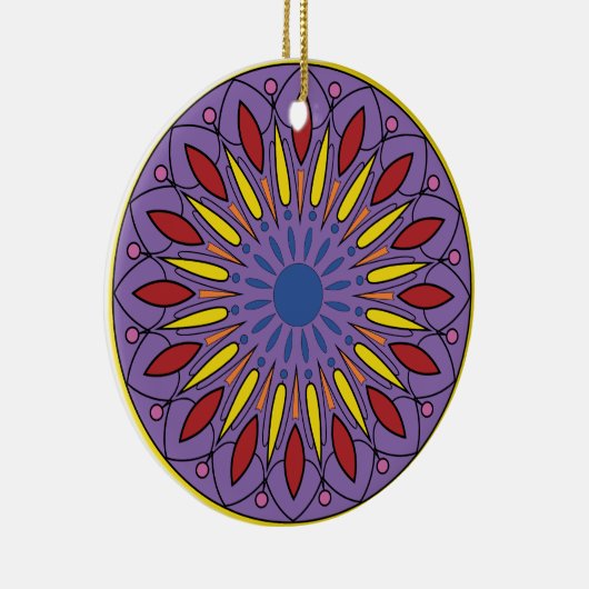 Mandala Keramisch Ornament (Rechts)