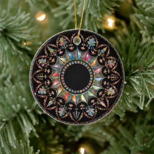 Mandala Keramisch Ornament (Boom)