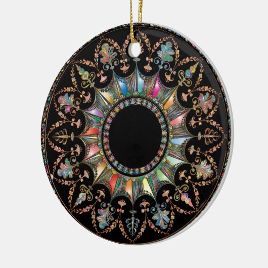 Mandala Keramisch Ornament (Links)