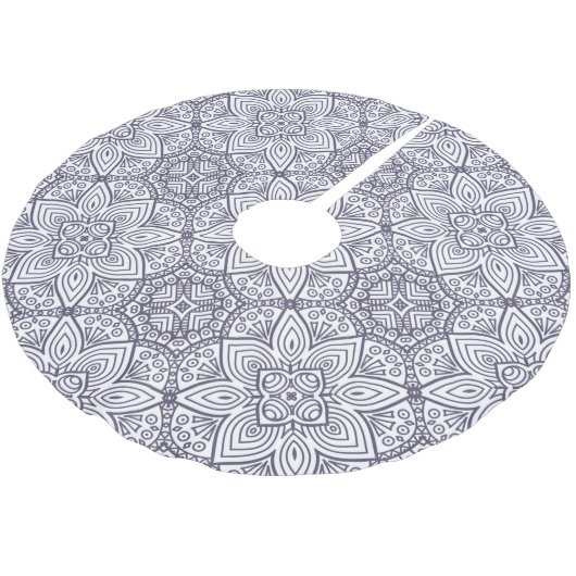 Mandala Kerstboom Rok (Gekanteld)