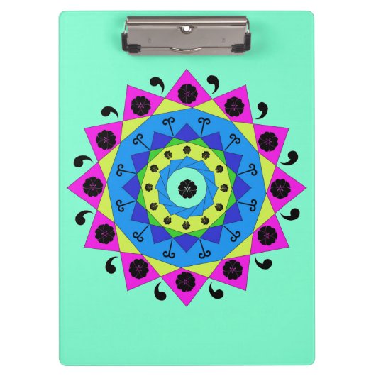 Mandala-klembord Klembord (Voorkant)