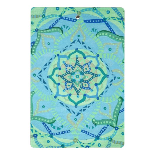 Mandala-klembord Mini Klembord (Achterkant)