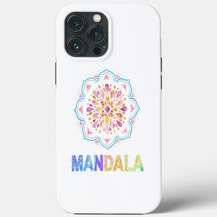 MANDALA KLEURGEMAALDE LOTUSBLOEM iPhone 13 PRO MAX HOESJE
