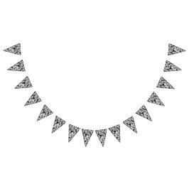 mandala kleurpagina voor kalmering vlaggetjes