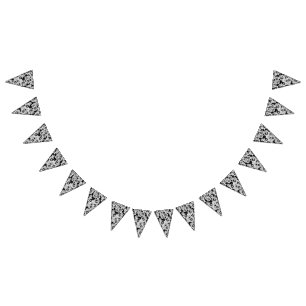 mandala kleurpagina voor kalmering vlaggetjes