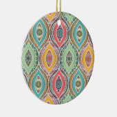 Mandala kleurrijk Marokkaans etnisch patroon Keramisch Ornament (Rechts)