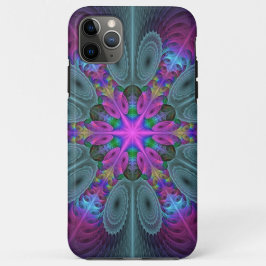 Mandala Kleurrijk Slaande Fractale Kunst Kaleidosc Case-Mate iPhone Case