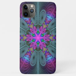 Mandala Kleurrijk Slaande Fractale Kunst Kaleidosc Case-Mate iPhone Case