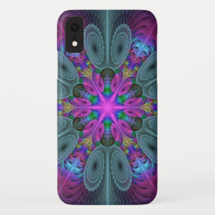 Mandala Kleurrijk Slaande Fractale Kunst Kaleidosc Case-Mate iPhone Case