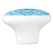 Mandala Knob Keramische Knop (Zijkant)