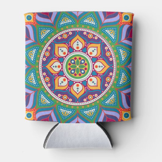 Mandala Koelbox Blikjeskoeler (Voorkant)