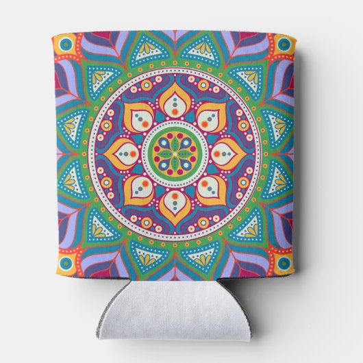 Mandala Koelbox Blikjeskoeler (Achterkant)